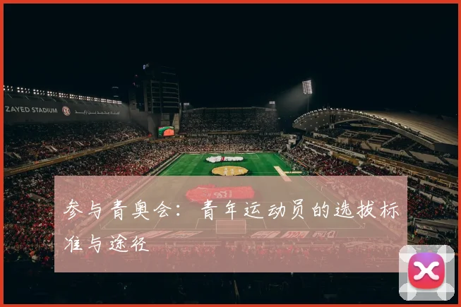 参与青奥会：青年运动员的选拔标准与途径